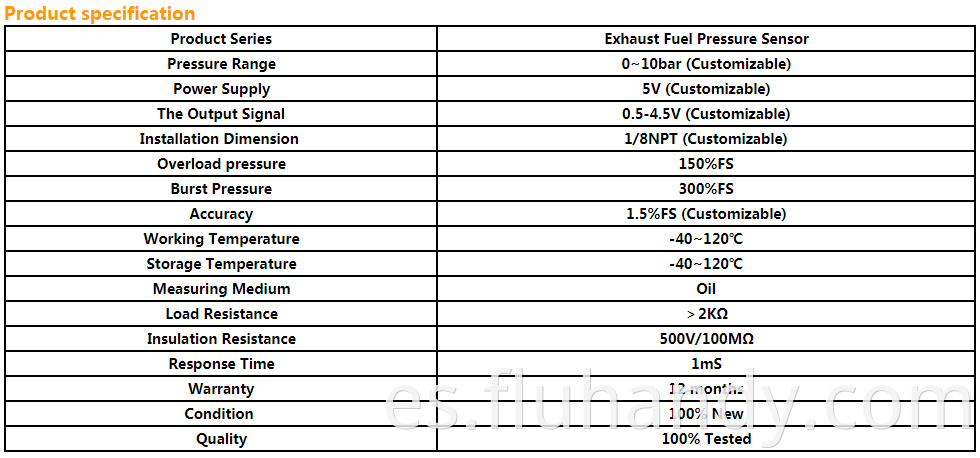 HM8500S Bmw exhaust gas pressure sensor